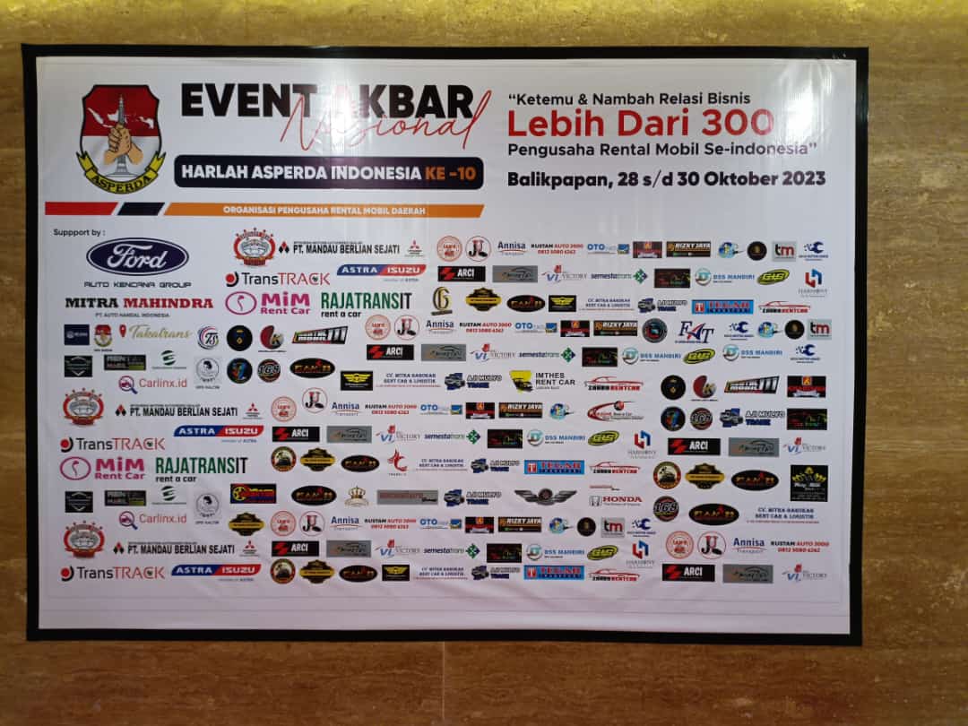 HARLAH ke-10 ASPERDA, Ajak Pengusaha Rental Mobil Gunakan Solusi TransTRACK