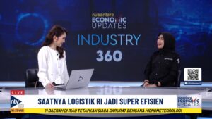Anggia Meisesari Tekankan Urgensi Efisiensi Logistik Nasional di Industry 360 Nusantara TV