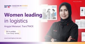 Anggia Meisesari, Founder & CEO TransTRACK, Jadi Sorotan Investing in Women sebagai Pengusaha Perempuan Penggerak Inovasi Logistik Indonesia
