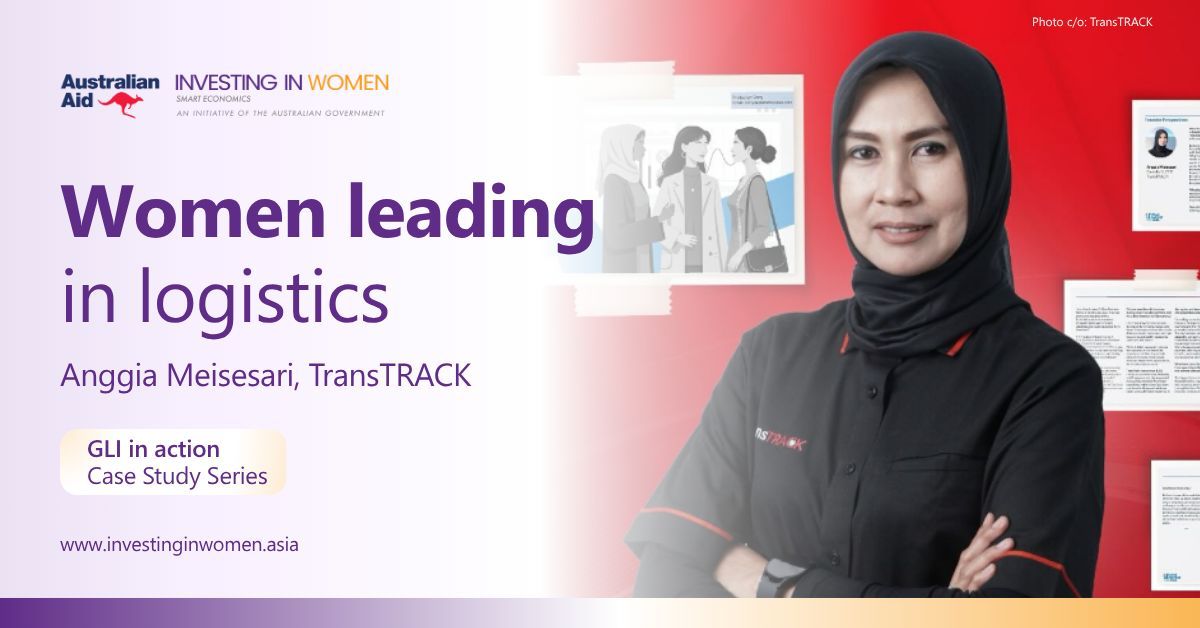 Anggia Meisesari, Founder & CEO TransTRACK, Jadi Sorotan Investing in Women sebagai Pengusaha Perempuan Penggerak Inovasi Logistik Indonesia
