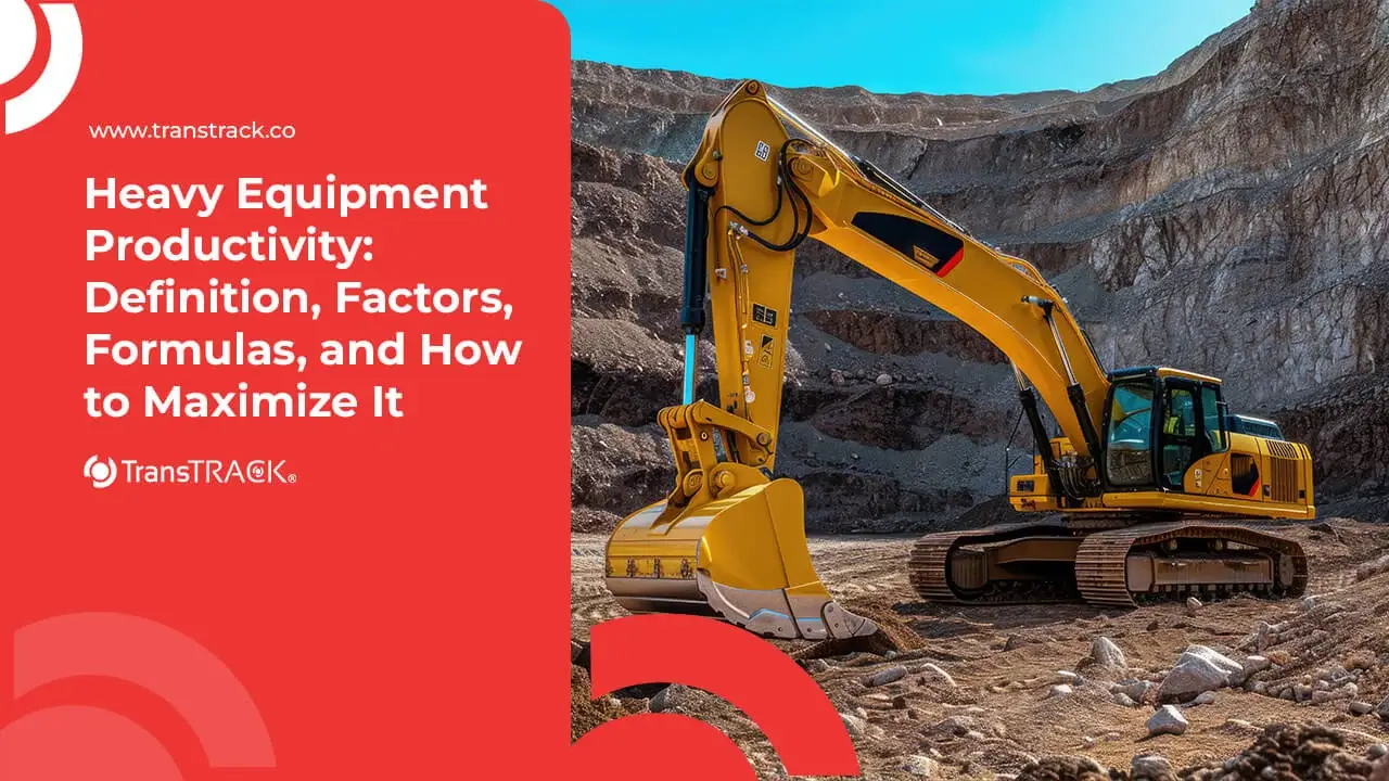 Heavy Equipment Productivity